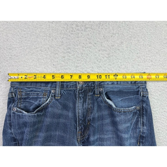 American Eagle Original Straight Jeans Mens 29x32 Medium Wash Denim - Picture 10 of 14